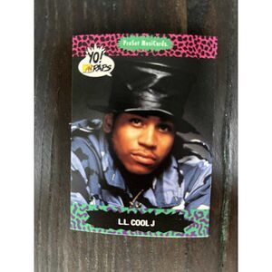 Proset Yo! MTV Raps Musicards Card LL Cool J RC 45